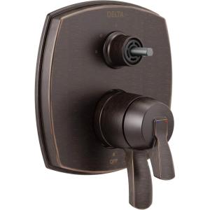 imageDELTA FAUCET T27876SSLHP 17 Series Integrated Three Function Less Handle Shower Trim with Diverter StainlessVenetian Bronze