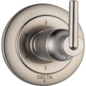 imageDelta Faucet Trinsic Brushed Nickel 6Setting Diverter Trim Kit Diverter Valve Kit Brushed Nickel Shower Diverter Stainless T11959SS Valve Not Included