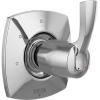 imageDelta Faucet T11876BL Three Function Trim Diverter Matte BlackChrome