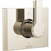 imageDelta Faucet T11999BL Pivotal 6Setting 3Port Diverter Trim Matte BlackLumicoat Polished Nickel