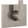 imageDelta Faucet T11999BL Pivotal 6Setting 3Port Diverter Trim Matte BlackLumicoat Stainless