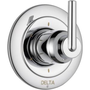 imageDelta Faucet Trinsic Chrome 6Setting Diverter Trim Kit Diverter Valve Kit Chrome Shower Diverter Chrome T11959 Valve Not Included