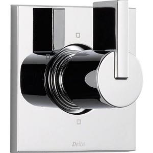 imageDelta Faucet Vero 6Setting Shower Handle Diverter Trim Kit Champagne Bronze T11953CZ Valve Not IncludedChrome