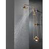 imageDelta Faucet Emerge Matte Black Shower Column Including Rain Shower Head Handheld Shower Shower Handle and Shower Valve Shower System Rainfall Shower Head Matte Black 58810BL Valve IncludedChampagne Bronze