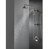imageDelta Faucet Emerge Matte Black Shower Column Including Rain Shower Head Handheld Shower Shower Handle and Shower Valve Shower System Rainfall Shower Head Matte Black 58810BL Valve IncludedStainless