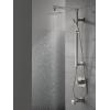 imageDelta Faucet Emerge Matte Black Shower Column Including Rain Shower Head Handheld Shower Shower Handle and Shower Valve Shower System Rainfall Shower Head Matte Black 58420BL Valve IncludedStainless