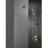 imageDelta Faucet Emerge Matte Black Shower Column Including Rain Shower Head Handheld Shower Shower Handle and Shower Valve Shower System Rainfall Shower Head Matte Black 58810BL Valve IncludedChampagne Bronze