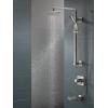 imageDelta Faucet Emerge Matte Black Shower Column Including Rain Shower Head Handheld Shower Shower Handle and Shower Valve Shower System Rainfall Shower Head Matte Black 58420BL Valve IncludedStainless