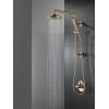 imageDelta Faucet Emerge Matte Black Shower Column Including Rain Shower Head Handheld Shower Shower Handle and Shower Valve Shower System Rainfall Shower Head Matte Black 58810BL Valve IncludedChampagne Bronze