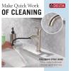 imageDelta 15749LFPD Nicoli 12 GPM Single Hole Bathroom Faucet with Pull Down Spout and Push PopUp Drain Assembly  Brilliance Stainless