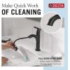 imageDelta Faucet Nicoli PullDown Single Hole Matte Black Single Handle Bathroom Faucet with Pull Out Sprayer 15749LFBLPDMatte Black
