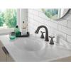 imageDelta Faucet Stryke Pull Down Bathroom Faucet Bathroom Pull Out Faucet Chrome Widespread Bathroom Faucet 3 Hole with Pull Down Sprayer Bathroom Sink Faucet Lumicoat Chrome 357756PDPRDST