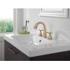 imageDelta Faucet Stryke Pull Down Bathroom Faucet Bathroom Pull Out Faucet Chrome Widespread Bathroom Faucet 3 Hole with Pull Down Sprayer Bathroom Sink Faucet Lumicoat Chrome 357756PDPRDST