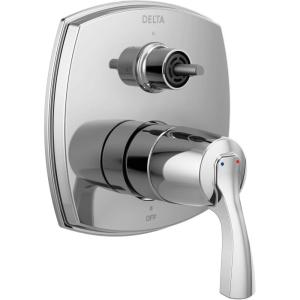 imageDELTA FAUCET T24876BLLHP 14 Series Integrated Three Function Less Handle Shower Trim with Diverter Matte BlackChrome
