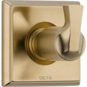 imageDelta Faucet Dryden 3Setting Shower Handle Diverter Trim Kit Stainless T11851SS Valve Not IncludedChampagne Bronze