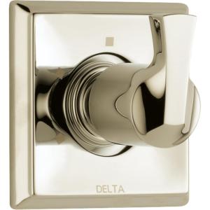 imageDelta Faucet Dryden 3Setting Shower Handle Diverter Trim Kit Stainless T11851SS Valve Not IncludedPolished Nickel