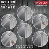 imageDelta Faucet 5Spray In2ition 2in1 Dual Hand Held Shower Head with Hose H2Okinetic Handheld Shower Head with Magnetic Docking Chrome Handheld Shower Heads Chrome 58620PK