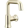 imageDelta Trinsic USpout 1Hole Bathroom Faucet with Wheel Handle Polished Nickel Single Hole Bathroom Sink Faucet Metal PushPop Drain Assembly Polished Nickel 5547HARPNDSTBrilliance Polished Nickel