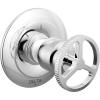 imageDelta Trinsic 3Setting Diverter Valve Trim Kit with Wheel Handle Gold Shower Handle Diverter Kit Champagne Bronze T11858CZ Valve Not IncludedChrome