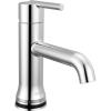 imageDelta Trinsic Touchless 1Hole Bathroom Faucet with Touch On Technology Gold Single Hole Bathroom Sink Faucet Metal PushPop Drain Assembly Champagne Bronze 559TLFCZMPUChrome