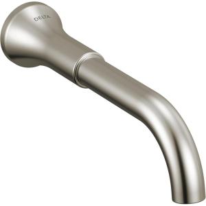 imageDelta Trinsic Wall Mount Bathroom Faucet 3 Hole Brushed Gold Bathroom Sink Faucet for Wall Champagne Bronze T3554LFCZLHPWL Valve and Handles Not IncludedBrilliance Stainless