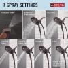imageDelta Faucet 7Setting In2ition 2in1 Dual Shower Head with ProClean Spray Hose 25 GPM