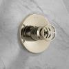 imageDelta Trinsic 14 Series SingleFunction Shower Valve Trim Kit with Wheel Handle Polished Nickel Shower Handle Trim Kit Polished Nickel T14058PN Valve Not IncludedPolished Nickel