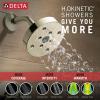 imageDelta Trinsic 17 Series DualFunction H2Okinetic Shower Faucet Set Polished Nickel 2Handle Shower ValveTrim Kit Polished Nickel T17259PN Valve Not IncludedPolished Nickel