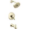 imageDelta Trinsic 17 Series DualFunction H2Okinetic Shower Faucet Set Polished Nickel 2Handle Shower ValveTrim Kit Polished Nickel T17259PN Valve Not IncludedPolished Nickel