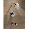 imageDelta Trinsic 17 Series DualFunction H2Okinetic Shower Faucet Set Polished Nickel 2Handle Shower ValveTrim Kit Polished Nickel T17259PN Valve Not IncludedChrome