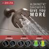 imageDelta Trinsic 17 Series DualFunction H2Okinetic Shower Faucet Set Polished Nickel 2Handle Shower ValveTrim Kit Polished Nickel T17259PN Valve Not IncludedVenetian Bronze
