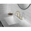 imageDelta Trinsic PullDown Widespread Bathroom Faucet with Wheel Handle Polished Nickel High Arc 3Hole Bathroom Sink Faucet with Sprayer Metal PushPop Drain Assembly Polished Nickel 3558PNPDDSTPolished Nickel