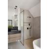 imageDelta Trinsic SingleFunction Shower Handle Valve Trim Kit with 6Setting Integrated Diverter Polished Nickel 6Way Shower Diverter Valve Trim Kit Polished Nickel T24959PN Valve Not IncludedMatte Black