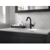 imageDelta Trinsic Swivel Spout High Arc 1Hole Bathroom Faucet Polished Nickel Single Hole Bathroom Sink Faucet PushPop Drain Assembly Polished Nickel 559HAPNDSTMatte Black