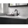 imageDelta Trinsic Swivel Spout High Arc 1Hole Bathroom Faucet Polished Nickel Single Hole Bathroom Sink Faucet PushPop Drain Assembly Polished Nickel 559HAPNDSTMatte Black