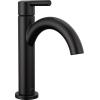 imageDelta Nicoli 1 Hole Matte BlackBrushed Gold Bathroom Faucet with Sprayer Single Hole Bathroom Sink Faucet with Pull Out Sprayer for Vanity PushPop Drain Matte BlackChampagne Bronze 15749LFGZPDMatte Black