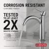imageDelta Nicoli 1 Hole Matte BlackBrushed Gold Bathroom Faucet with Sprayer Single Hole Bathroom Sink Faucet with Pull Out Sprayer for Vanity PushPop Drain Matte BlackChampagne Bronze 15749LFGZPDChrome