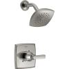 imageDelta Ashlyn 14 Series Shower Faucet Set Chrome Shower Head and Handle Set Valve Trim Kit Chrome T14264 Valve Not IncludedStainless