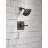 imageDelta Ashlyn 14 Series Shower Faucet Set Chrome Shower Head and Handle Set Valve Trim Kit Chrome T14264 Valve Not IncludedVenetian Bronze