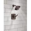 imageDelta Ashlyn 14 Series Shower Faucet Set Chrome Shower Head and Handle Set Valve Trim Kit Chrome T14264 Valve Not IncludedVenetian Bronze