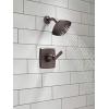 imageDelta Ashlyn 14 Series Shower Faucet Set Chrome Shower Head and Handle Set Valve Trim Kit Chrome T14264 Valve Not IncludedVenetian Bronze
