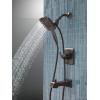 imageDelta Ashlyn 17 Series Brushed Nickel DualFunction Shower Faucet Set with In2ition 2in1 Dual Shower Head with HandHeld Spray Combo Valve Trim Kit Stainless T17464SSI Valve Not IncludedVenetian Bronze