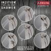 imageDelta Ashlyn 17 Series Brushed Nickel DualFunction Shower Faucet Set with In2ition 2in1 Dual Shower Head with HandHeld Spray Combo Valve Trim Kit Stainless T17464SSI Valve Not IncludedChrome