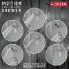 imageDelta Faucet Albion 14 Series SingleHandle Shower Faucet BlackGold Shower Trim Kit with In2ition 2in1 Dual Hand Held Shower Head Matte BlackChampagne Bronze T142855GZI Valve Not IncludedSpotshield Brushed Nickel