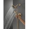 imageDelta Faucet Albion 14 Series SingleHandle Shower Faucet BlackGold Shower Trim Kit with In2ition 2in1 Dual Hand Held Shower Head Matte BlackChampagne Bronze T142855GZI Valve Not IncludedChampagne Bronze