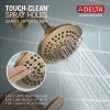 imageDelta Faucet Lahara 14 Series SingleHandle Tub and Shower Trim Kit Shower Faucet with 5Spray TouchClean Shower Head Stainless T14438SS Valve Not IncludedChampagne Bronze