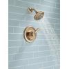 imageDelta Faucet Lahara 17 Series DualFunction Shower Trim Kit with 5Spray TouchClean Shower Head Venetian Bronze T17238RB Valve Not IncludedChampagne Bronze