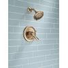 imageDelta Faucet Lahara 17 Series DualFunction Shower Trim Kit with 5Spray TouchClean Shower Head Venetian Bronze T17238RB Valve Not IncludedChampagne Bronze