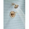 imageDelta Faucet Lahara 17 Series DualFunction Shower Trim Kit with 5Spray TouchClean Shower Head Venetian Bronze T17238RB Valve Not IncludedChampagne Bronze