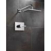 imageDelta Faucet Vero 14 Series SingleFunction Shower Trim Kit with SingleSpray TouchClean Rain Shower Head Stainless T14253SS Valve Not IncludedChrome
